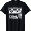 Dublin Ireland the Fair City Typography T-shirt