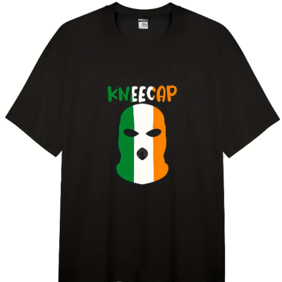Men Irish Flag Balaclava T-Shirt