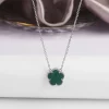 Five-Leaf Clover Pendant Necklace