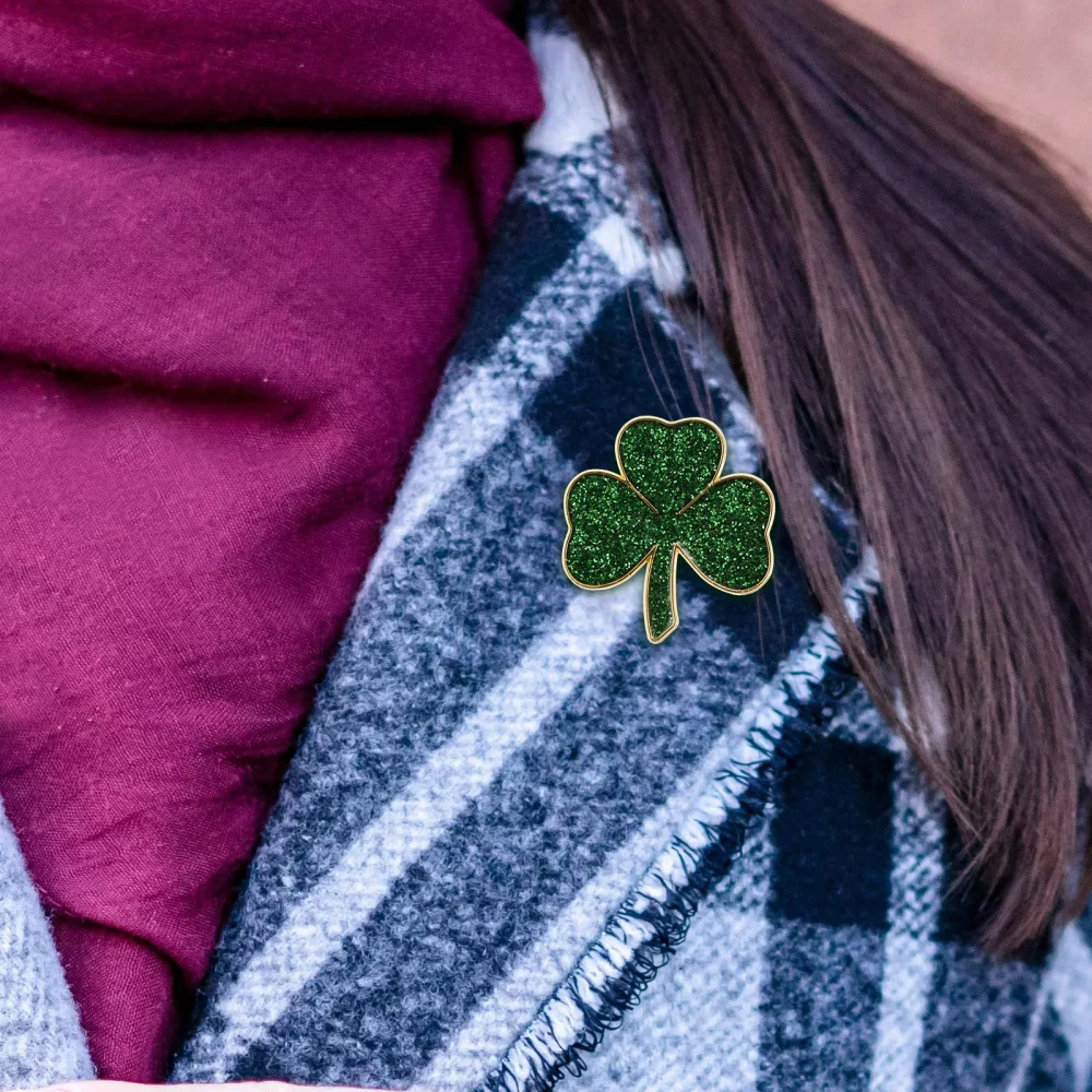 Irish Day Brooch Enamel Pin