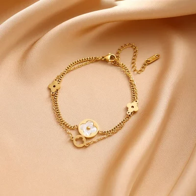 2025 New Four-Leaf Clover Bracelet