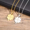 Lucky Four-Leaf Clover Necklace