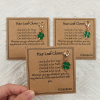 3pcs, Stylish Four-Leaf Clover Keychain