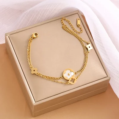 2025 New Four-Leaf Clover Bracelet