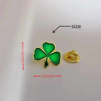 100pcs - St. Patrick's Day Shamrock Pin