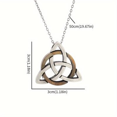 Celtic Trinity Knot Pendant Necklace