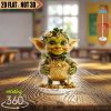 2D Flat, Rotating Goblin Decoration