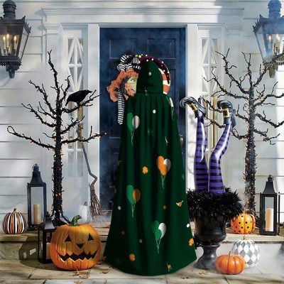 Ireland Celebrates Halloween Cloak Cape – Soft Polyester