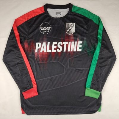 Palestine 2025-2026 English Version Long Sleeve Jersey