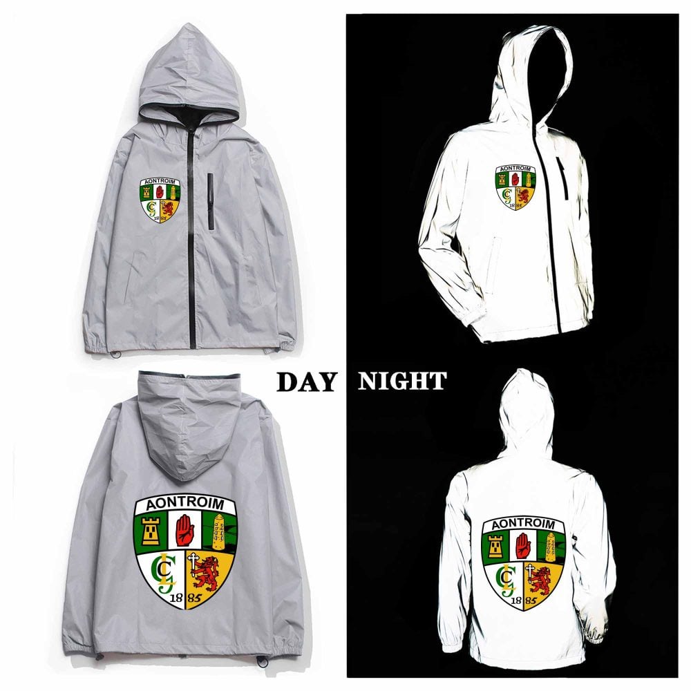 Antrim GAA Crest Reflective Jacket