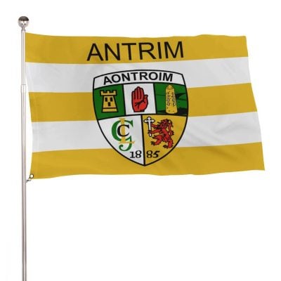 Antrim GAA Flag – County Colours & Crest