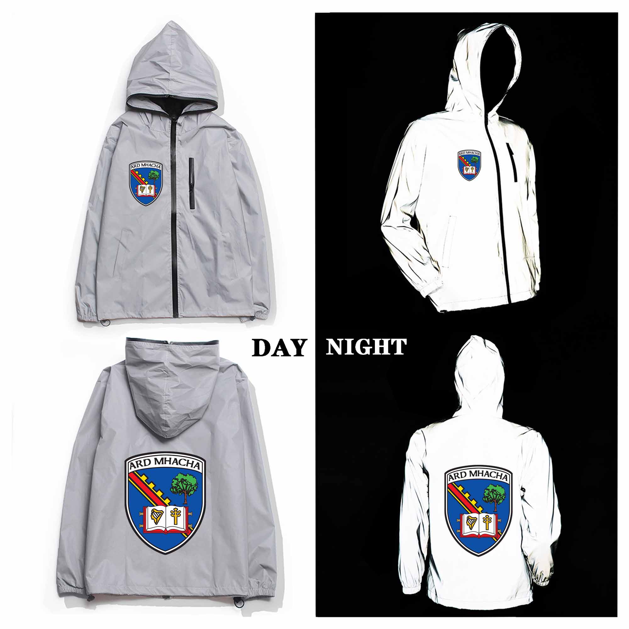 Armagh GAA Crest Reflective Jacket Armagh GAA Crest Reflective Jacket