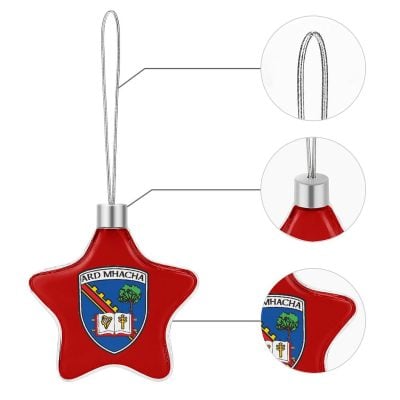 Armagh GAA Star-shaped Christmas Ornament