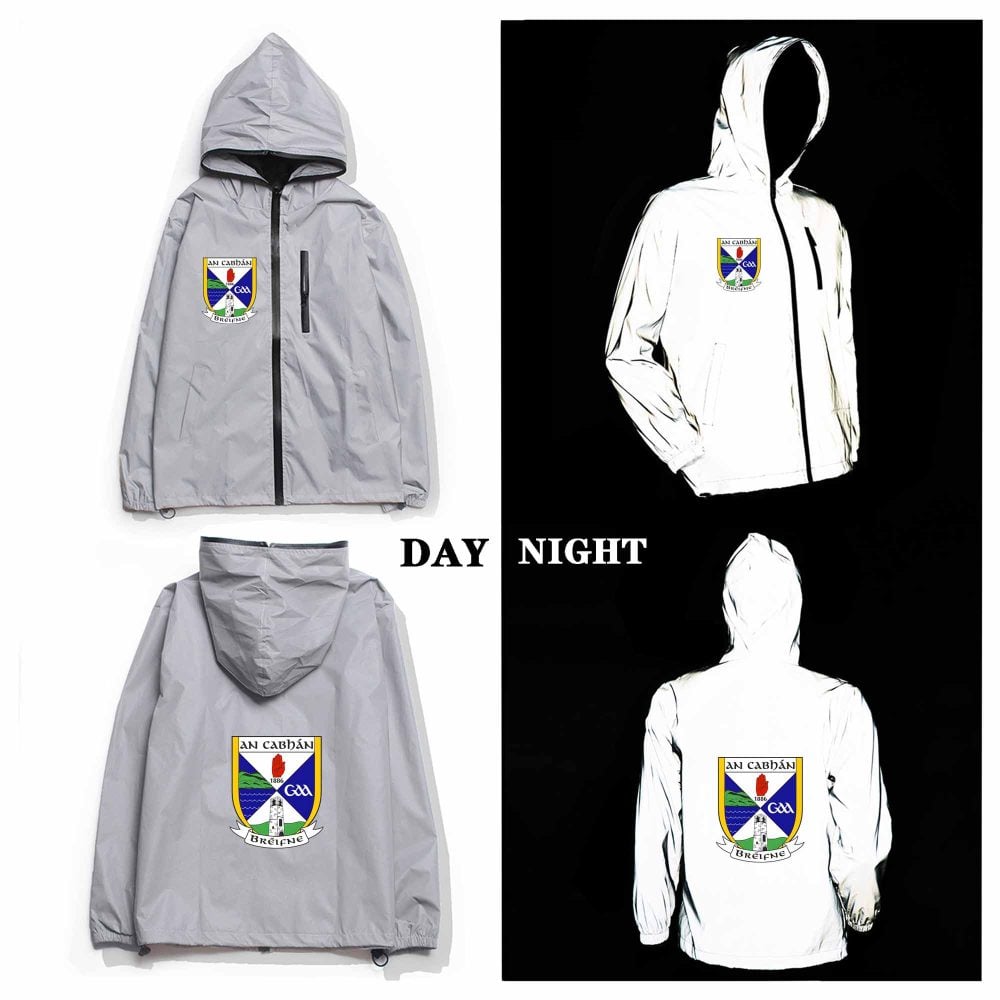 Cavan GAA Crest Reflective Jacket