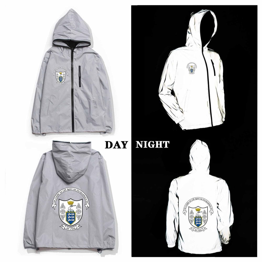 Clare GAA Crest Reflective Jacket