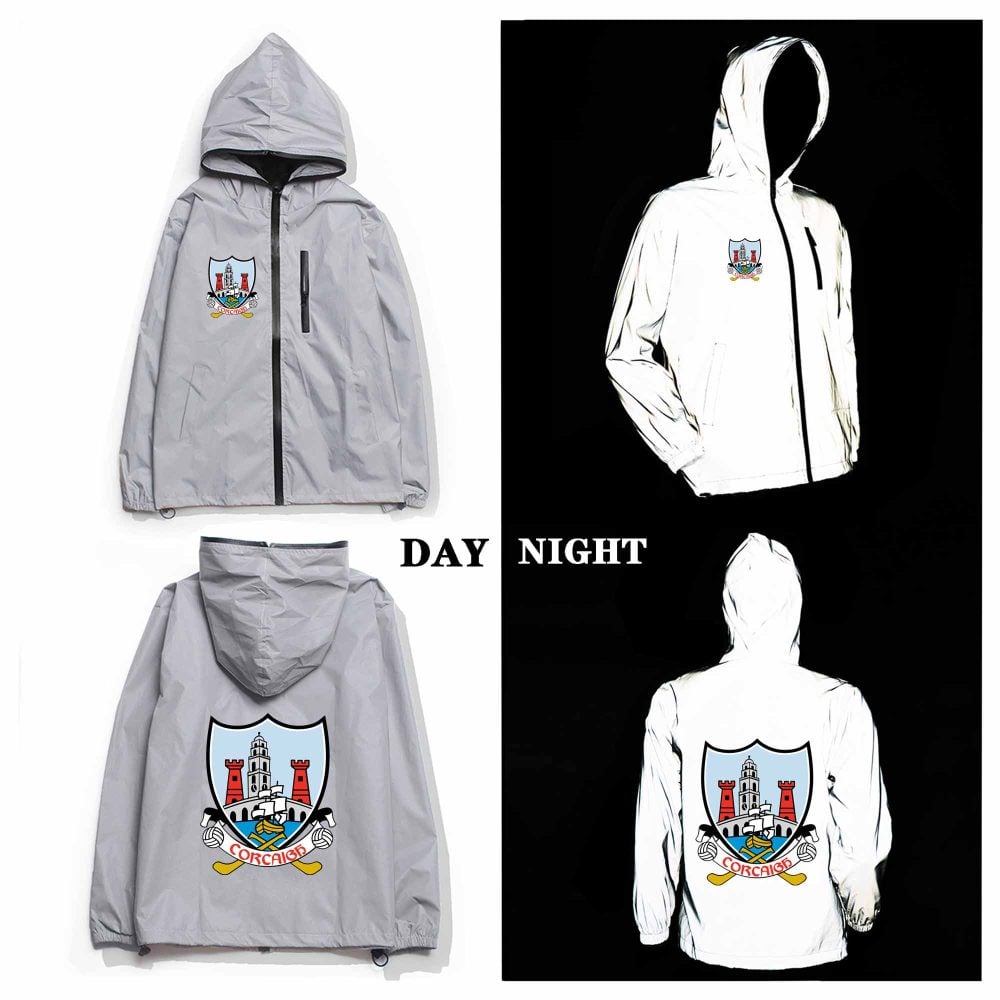 Cork GAA Crest Reflective Jacket