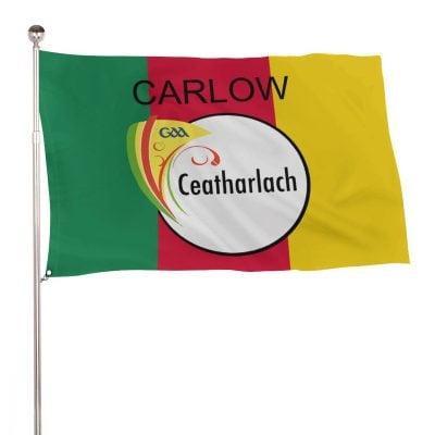 Carlow GAA Flag – County Colours and Crest