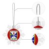 Cavan GAA Irish Christmas Snowflake Ornament