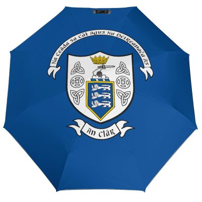 Clare GAA Umbrella – Clare County Crest Compact Rain Umbrella Clare GAA Umbrella – Clare County Crest Compact Rain Umbrella