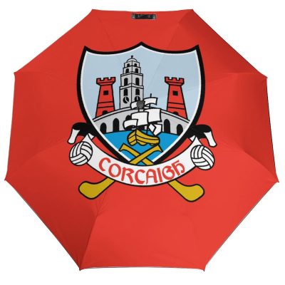 Cork GAA Umbrella – Cork County Crest Compact Rain Umbrella Cork GAA Umbrella – Cork County Crest Compact Rain Umbrella