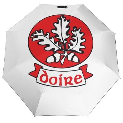 Derry GAA Umbrella – Derry County Crest Compact Rain Umbrella