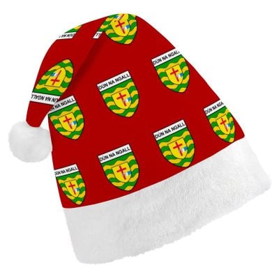 Donegal GAA Irish Christmas Hat – County Crest Santa Hat