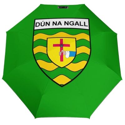 Donegal GAA Umbrella – Donegal County Crest Compact Rain Umbrella Donegal GAA Umbrella – Donegal County Crest Compact Rain Umbrella