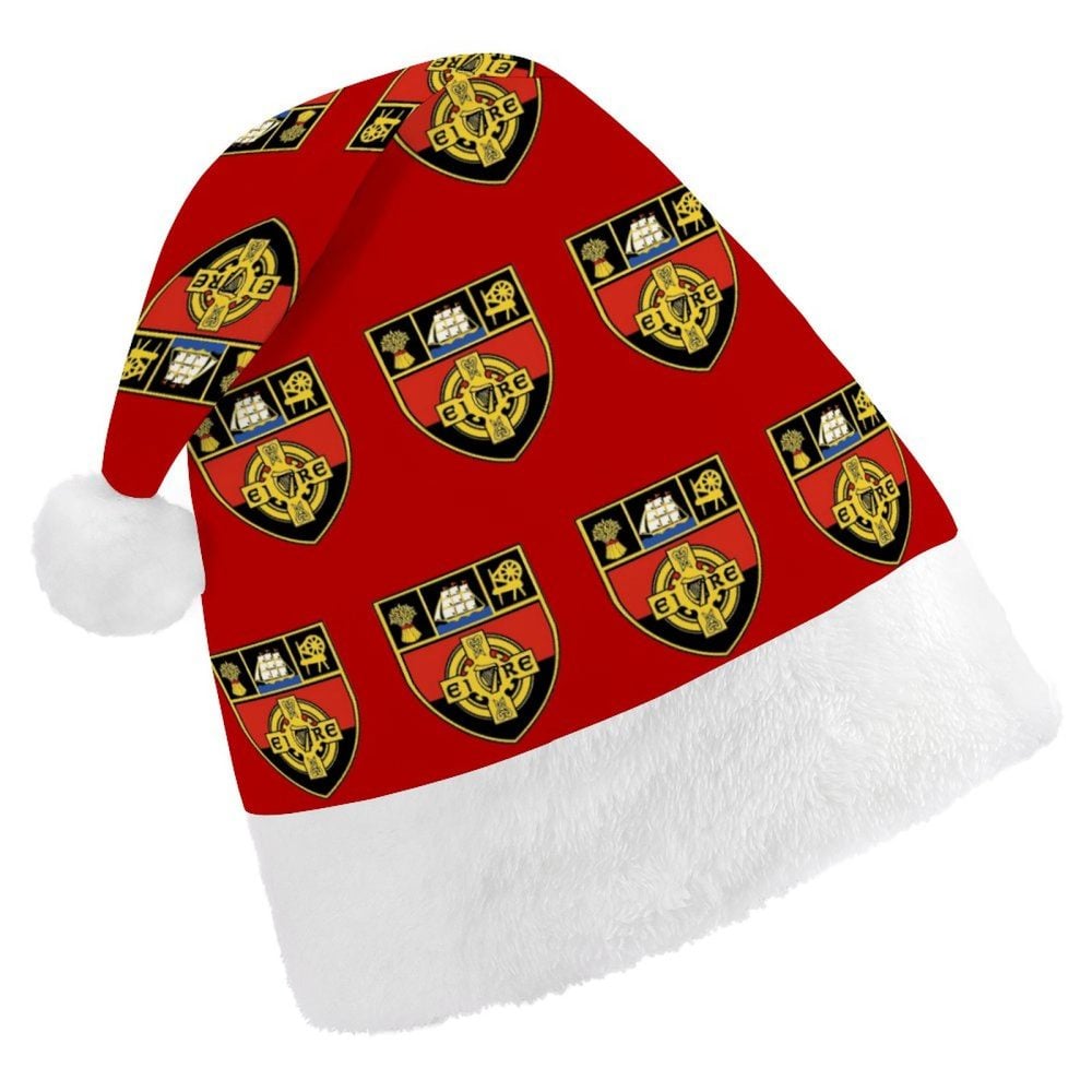Down GAA Irish Christmas Hat – County Crest Santa Hat