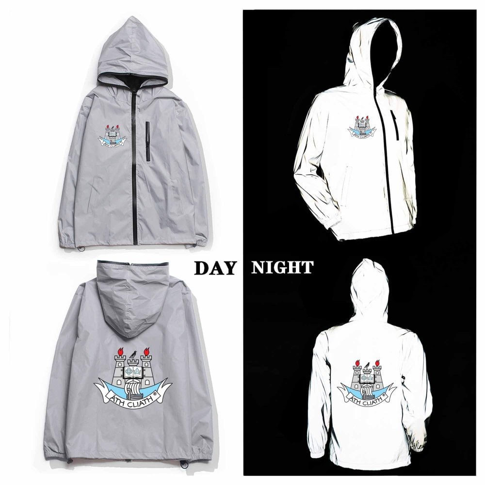 Dublin GAA Crest Reflective Jacket