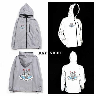 Dublin GAA Crest Reflective Jacket