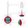 Dublin GAA Irish Christmas Snowflake Ornament