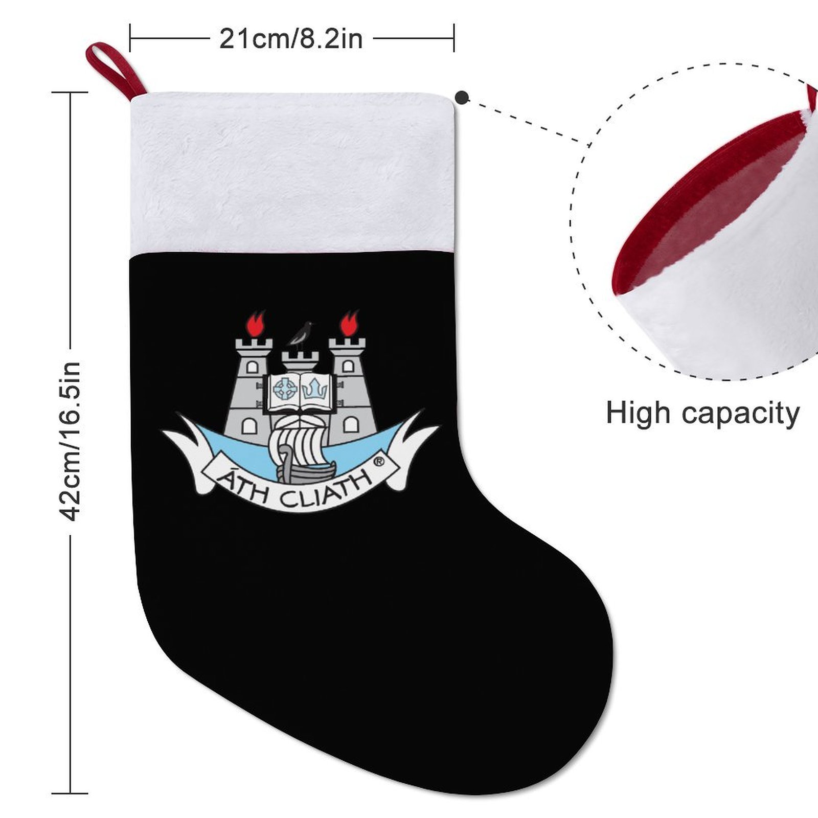 Dublin GAA Irish Christmas Socks Dublin GAA Irish Christmas Socks