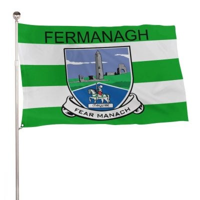 Fermanagh GAA Flag – County Colours and Crest