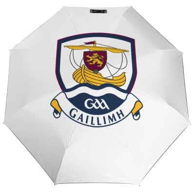 Galway GAA Umbrella – Galway County Crest Compact Rain Umbrella