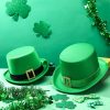 Green Lincoln Hat with Bow Tie – St. Patrick’s Day Outfit Set for Men and Women