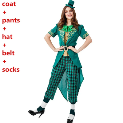 Ireland Saint St. Patrick's Day Lucky Fairy Leprechaun Costume for Women