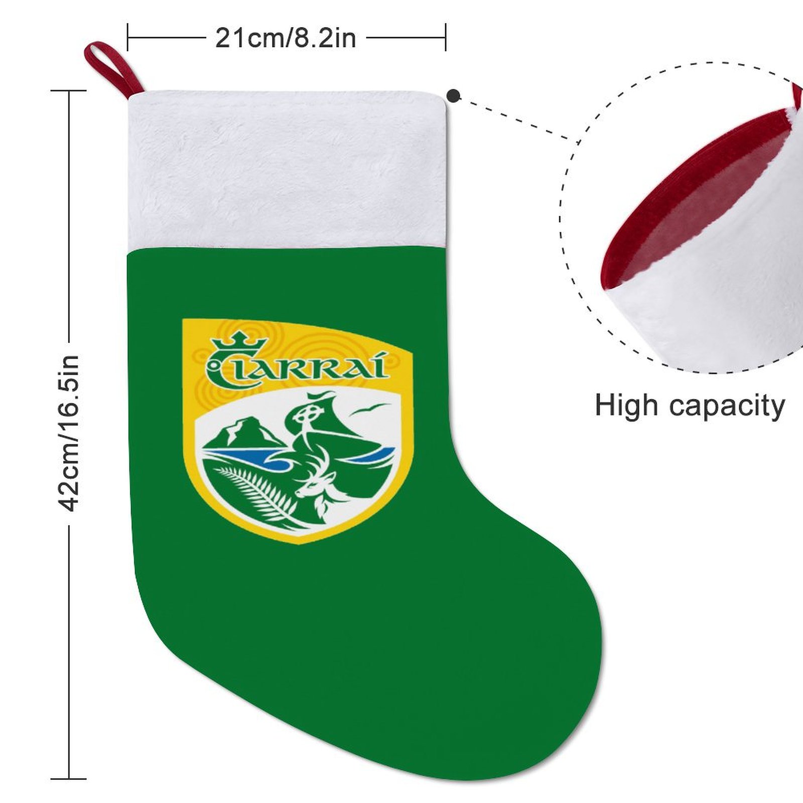 Kerry GAA Irish Christmas Socks Kerry GAA Irish Christmas Socks
