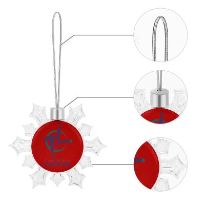 Kildare GAA Irish Christmas Snowflake Ornament
