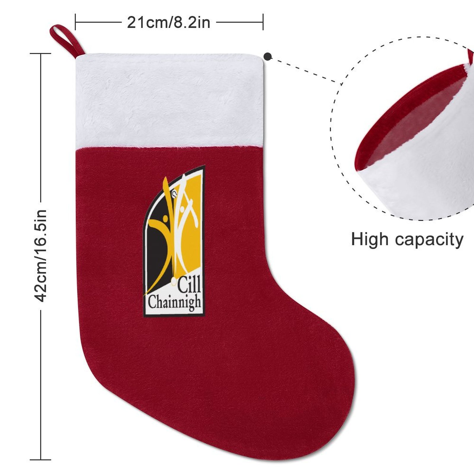 Kilkenny GAA Irish Christmas Socks Kilkenny GAA Irish Christmas Socks