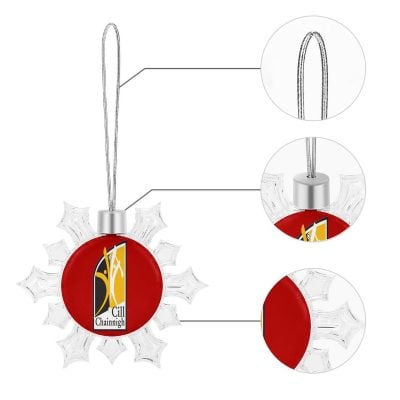 Kilkenny GAA Irish Christmas Snowflake Ornament
