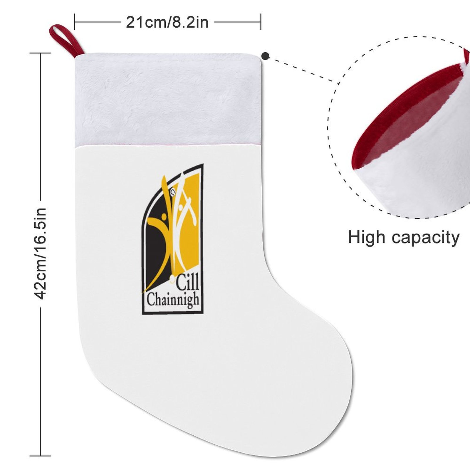 Kilkenny GAA Irish Christmas Socks Kilkenny GAA Irish Christmas Socks