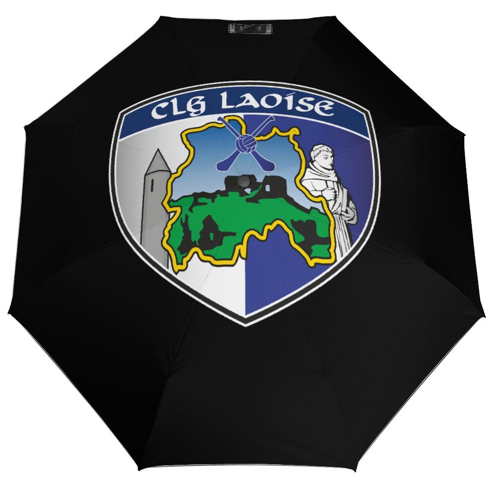 Laois GAA Umbrella – Laois County Crest Compact Rain Umbrella Laois GAA Umbrella – Laois County Crest Compact Rain Umbrella