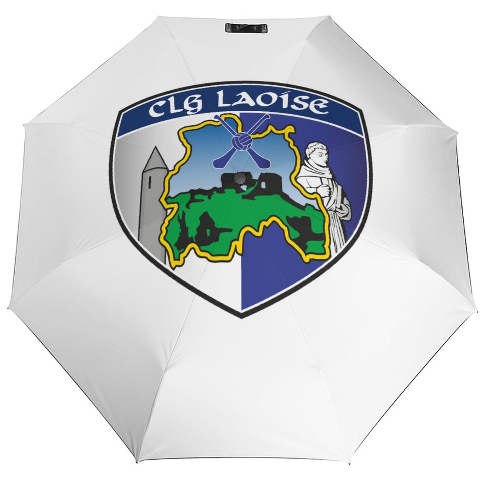 Laois GAA Umbrella – Laois County Crest Compact Rain Umbrella Laois GAA Umbrella – Laois County Crest Compact Rain Umbrella