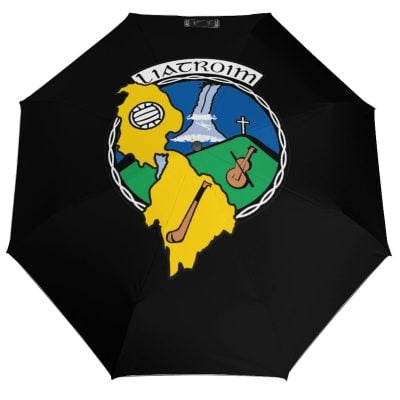 Leitrim GAA Umbrella – Leitrim County Crest Compact Rain Umbrella