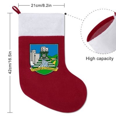 Limerick GAA Irish Christmas Socks Limerick GAA Irish Christmas Socks