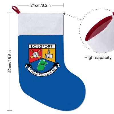 Longford GAA Irish Christmas Socks Longford GAA Irish Christmas Socks