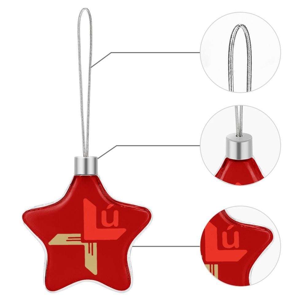 Louth GAA Star-shaped Christmas Ornament