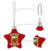 Mayo GAA Star-shaped Christmas Ornament