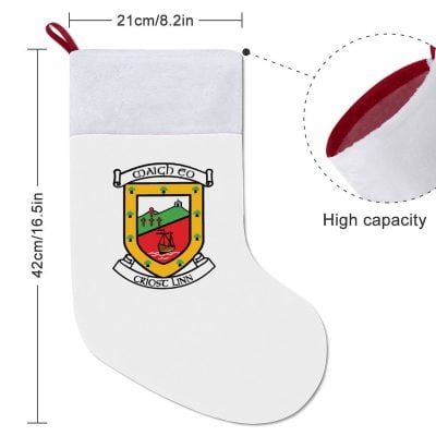 Mayo GAA Irish Christmas Socks Mayo GAA Irish Christmas Socks