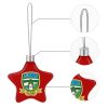 Meath GAA Star-shaped Christmas Ornament